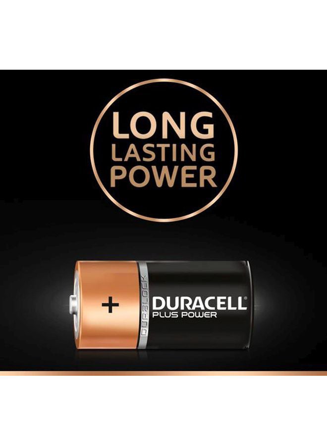 Duracell Duracell Plus Power Type AA Alkaline Batteries Black/Gold - Image 3
