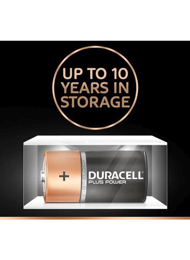 Duracell Duracell Plus Power Type AA Alkaline Batteries Black/Gold - Image 4