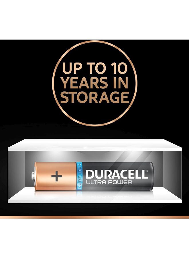 Duracell Duracell Ultra Power Type AAA 1.5V Alkaline Battery Black/Gold - Image 2