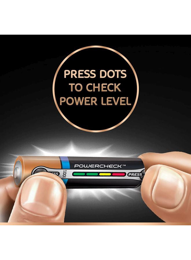 Duracell Duracell Ultra Power Type AAA 1.5V Alkaline Battery Black/Gold - Image 3
