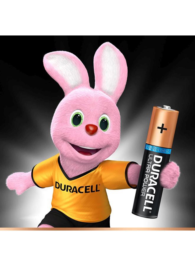 Duracell Duracell Ultra Power Type AAA 1.5V Alkaline Battery Black/Gold - Image 4