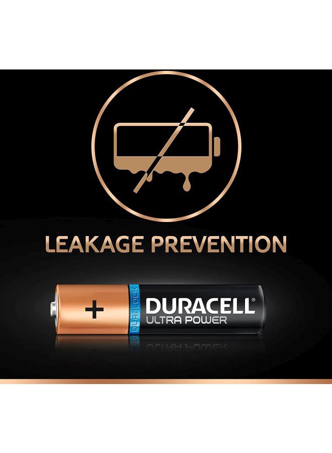 Duracell Duracell Ultra Power Type AAA 1.5V Alkaline Battery Black/Gold - Image 5