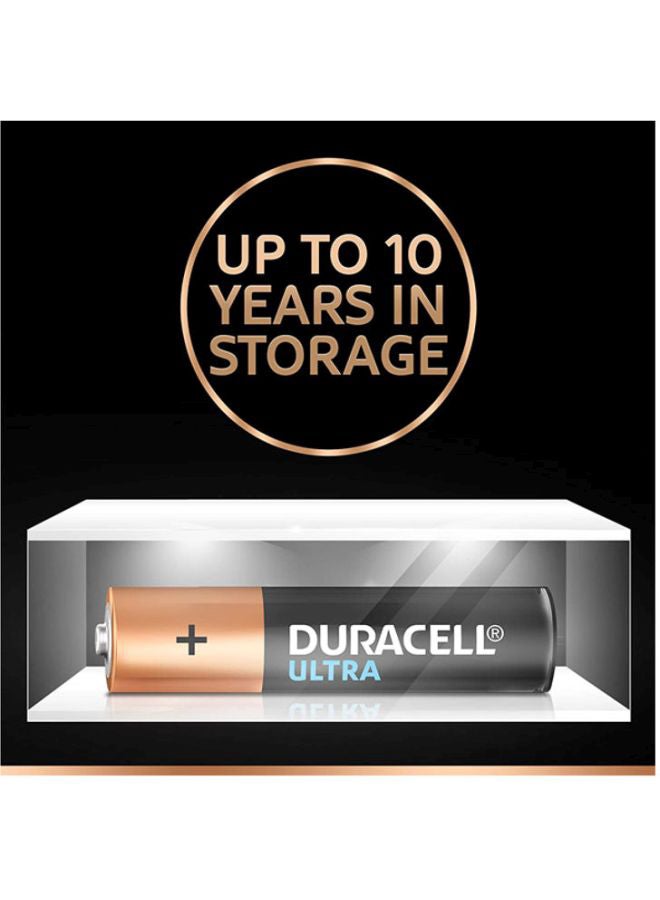 دوراسيل عبوة من 6 بطارية منزلية بلاس باور AAA أسود/ذهبي - Image 2