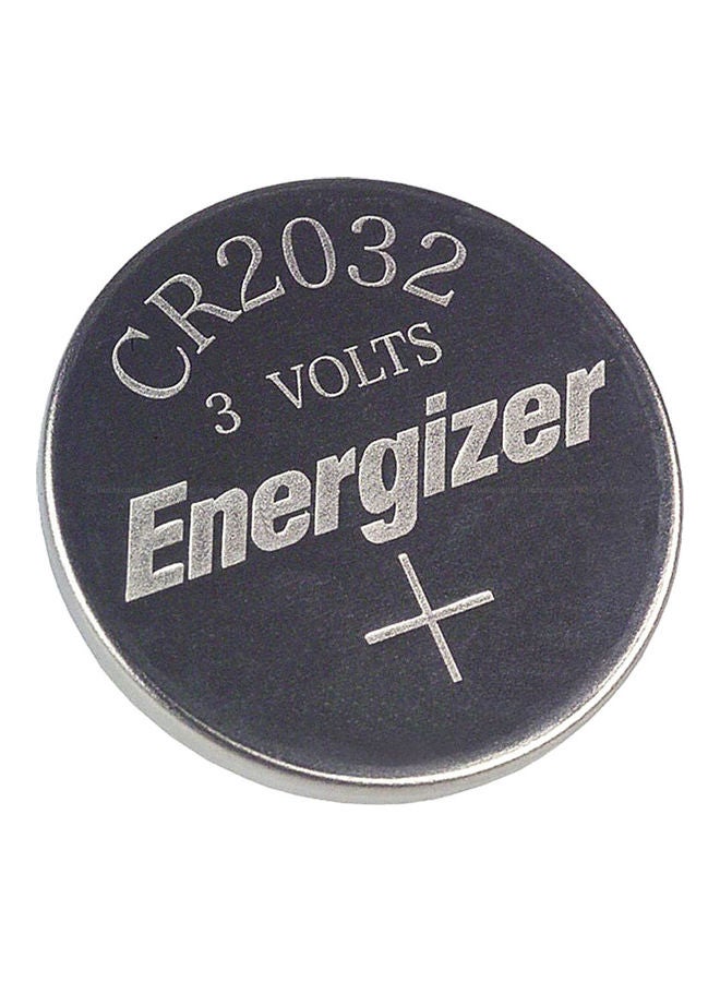 إنرجايزر بطارية ليثيوم خلوية CR2032 على شكل عملة معدنية من 5 قطع فضي  - Image 2