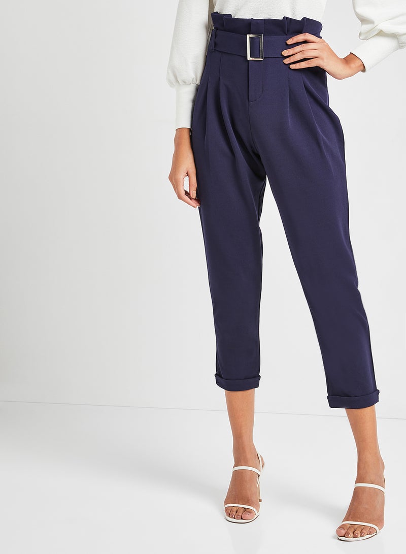 Basicxx 12 Pack Of Basic High Rise Pants Navy Blue  - Image 1