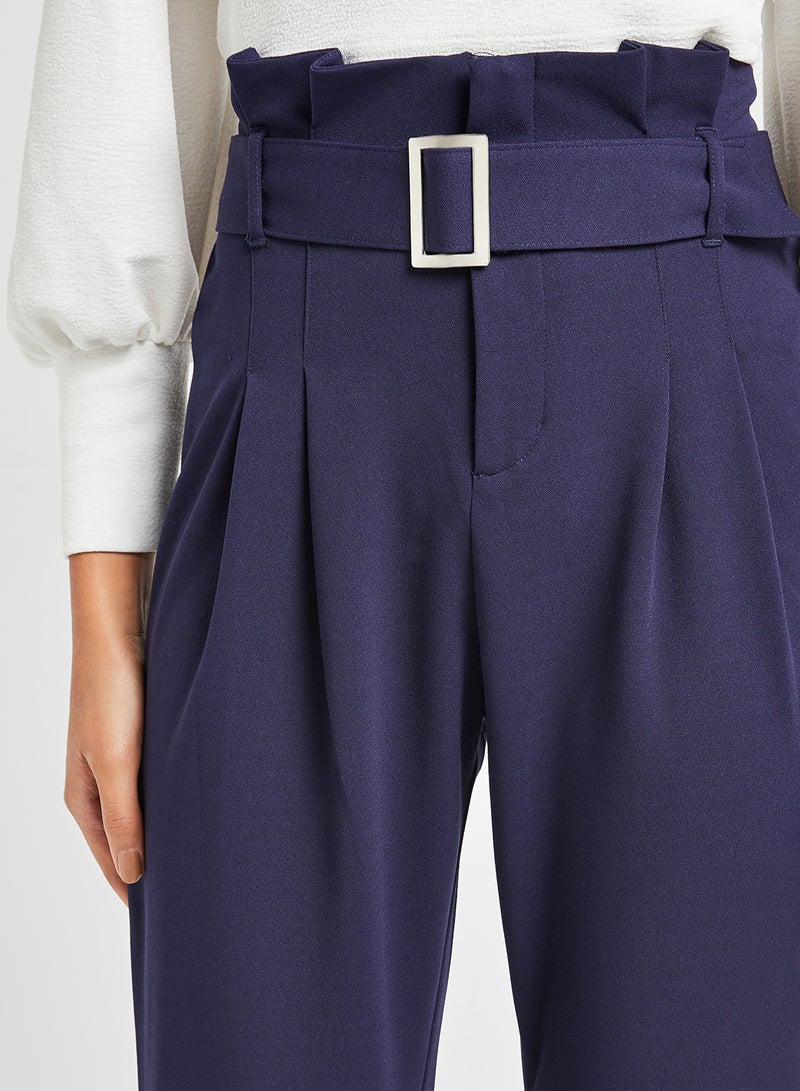 Basicxx 12 Pack Of Basic High Rise Pants Navy Blue  - Image 4