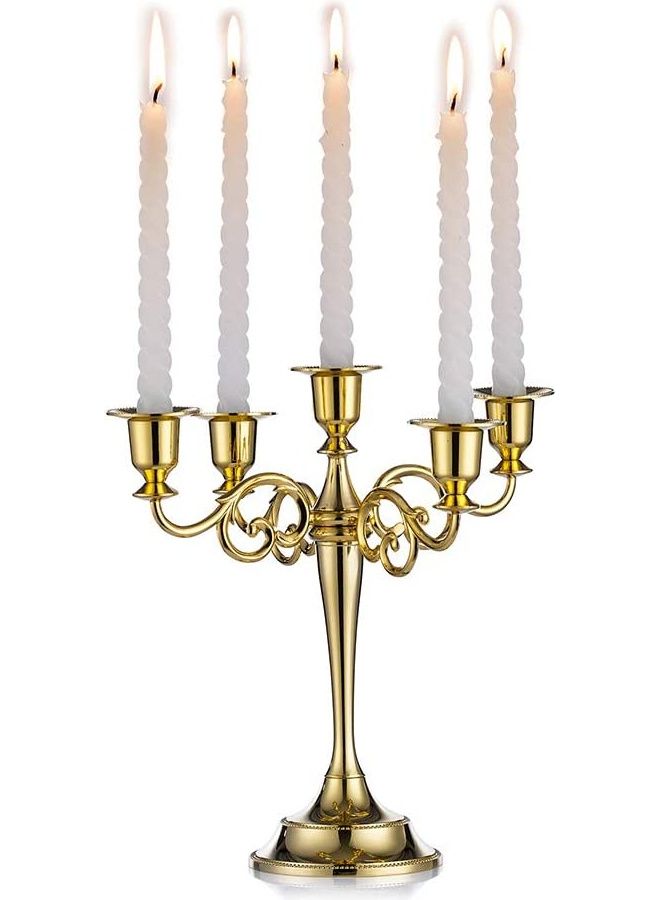 XiuWoo Candle Holder Gold One Size  - Image 1