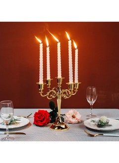 XiuWoo Candle Holder Gold One Size  - Image 2