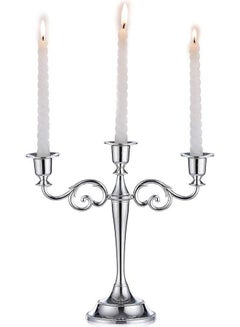 XiuWoo Candle Holder Silver One Size  - Image 1
