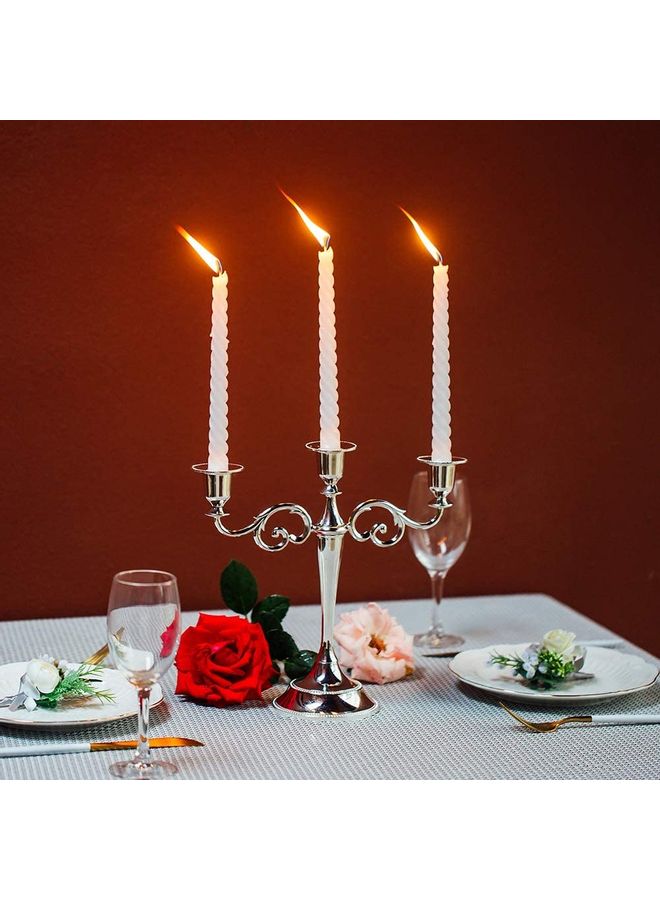 XiuWoo Candle Holder Silver One Size  - Image 2