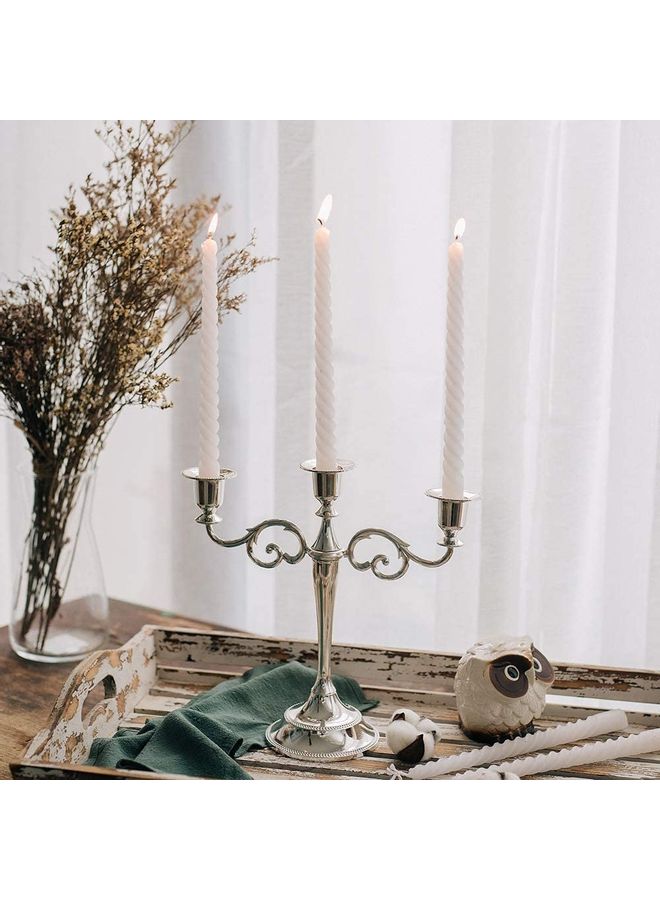 XiuWoo Candle Holder Silver One Size  - Image 3