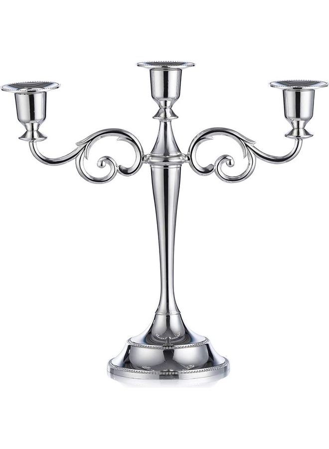 XiuWoo Candle Holder Silver One Size  - Image 4