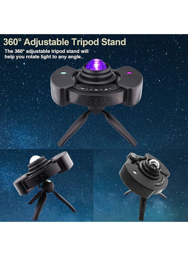 XiuWoo - 4-In-1 LED Projector Light With Adjustable Tripod Multicolour - Image 1