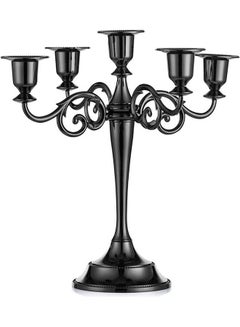 XiuWoo Decorative Candle Holder Black 27cm  - Image 1