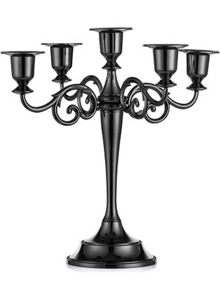 Decorative Candle Holder Black 27cm - v1623998079/N48442782A_4