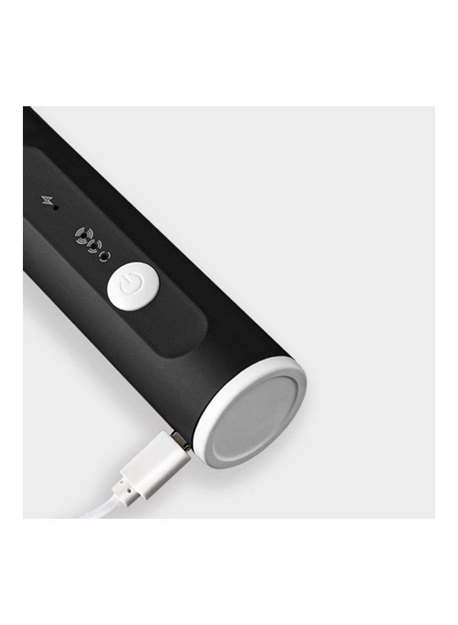 XiuWoo Electric Milk Frother Maker With Whisk Set Black/Silver - Image 5