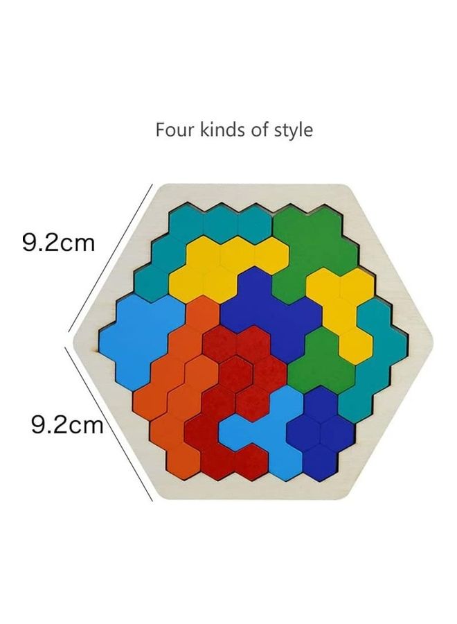 أحجية خشبية سداسية الشكل - Image 2