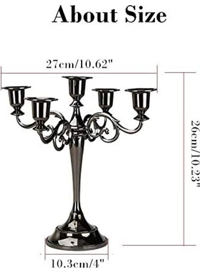 XiuWoo Candle Holder Black One Size - Image 5