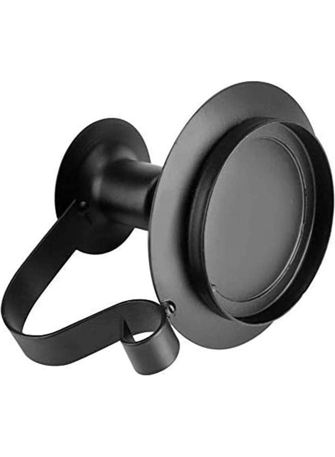 XiuWoo 3-Piece Candle Holder Set Black 11.2x7.5cm  - Image 4