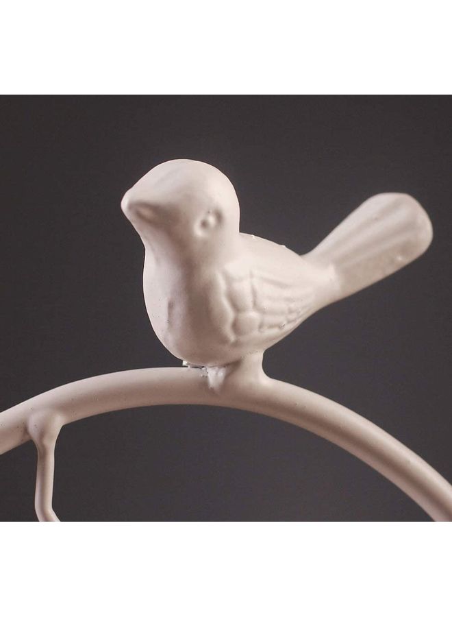 XiuWoo Cage Style Candle Holder Beige One Size  - Image 4