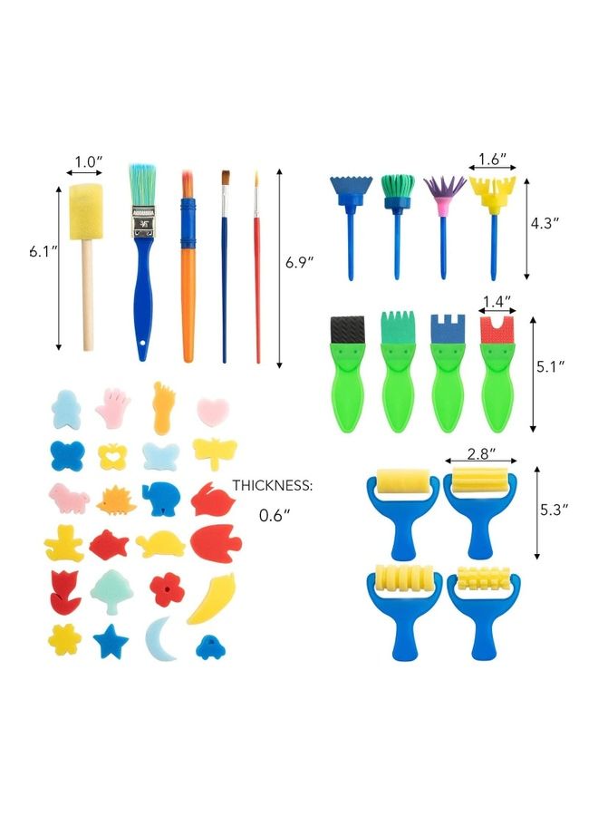 XiuWoo 42-Piece Craft Art Kit - Image 2