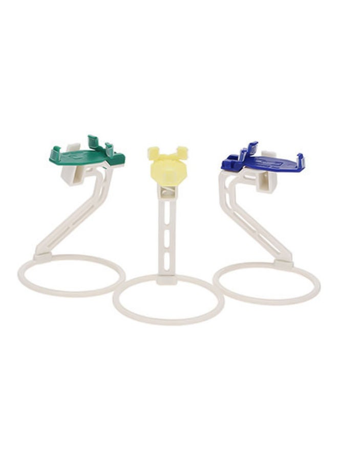 إيزي سو مجموعة حوامل سينسور لصور الأشعة السينية للأسنان مكونة من 3 قطع أخضر/أصفر/أزرق - Image 1