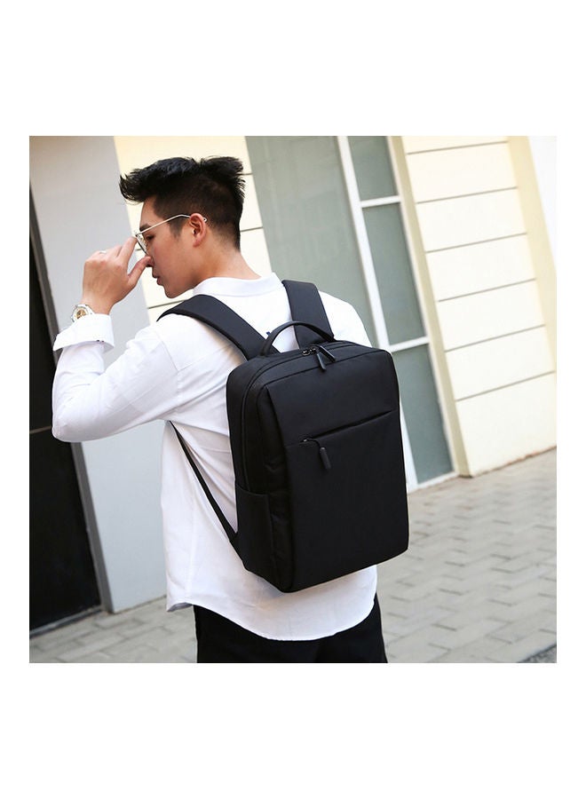 Laptop Backpack With USB Charging Port Black  - Image 2