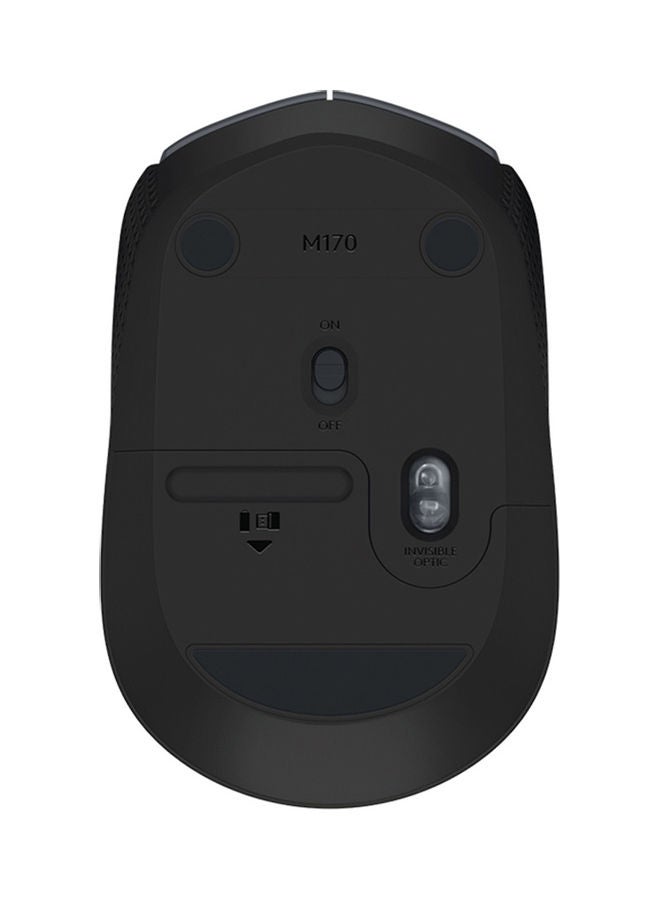 Logitech - Wireless Optical Mouse Grey - Image 1