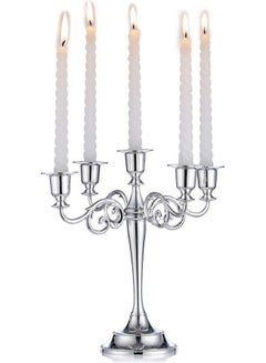 XiuWoo Decorative Candle Holder Silver 27cm  - Image 2