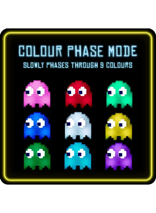XiuWoo - Pac-Man Themed Colour Changing Table Lamp Multicolour - Image 1