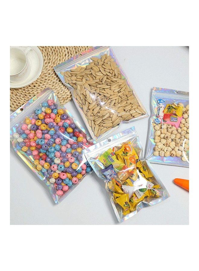 شو وو كيس رقائق الألمنيوم القابل لإعادة الإغلاق 50 قطعة، مقاوم للرائحة - Image 2