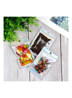 XiuWoo 100-Piece Laser Foil Seal Storage Pouch Multicolour 10x15cm  - Image 4