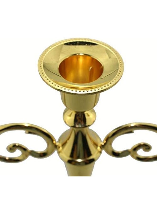 XiuWoo Candle Holder Gold One Size  - Image 5