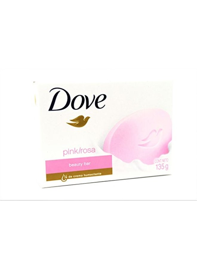 Dove Pack Of 3 Rosa Beauty Bar Pink 135grams