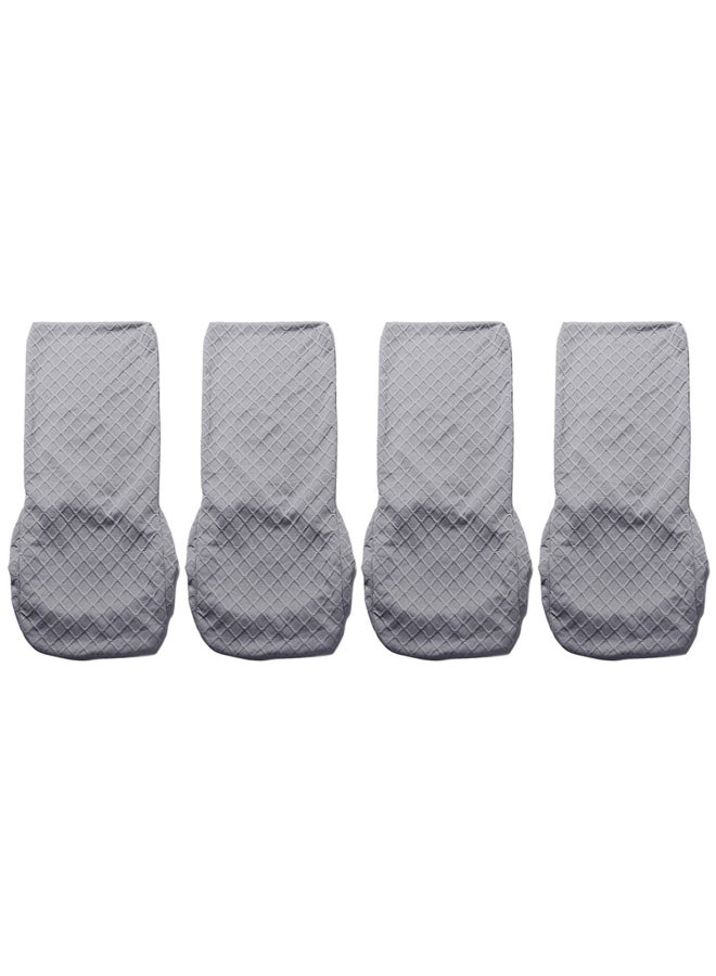 4-Piece Dining Chair Cover Set Grey - v1624004830/N46734166A_7