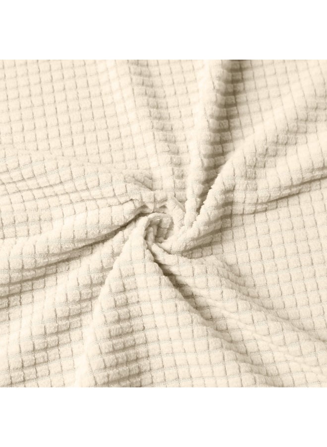 Single Seat Sofa Cover Beige