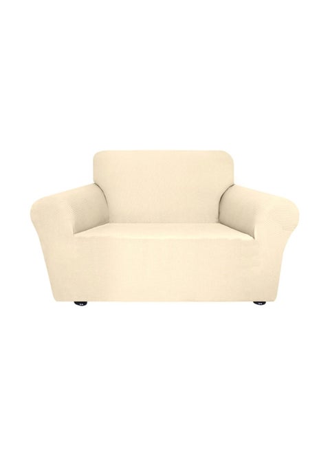 Single Seat Sofa Cover Beige