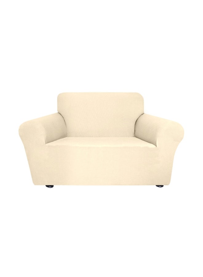 Single Seat Sofa Cover Beige