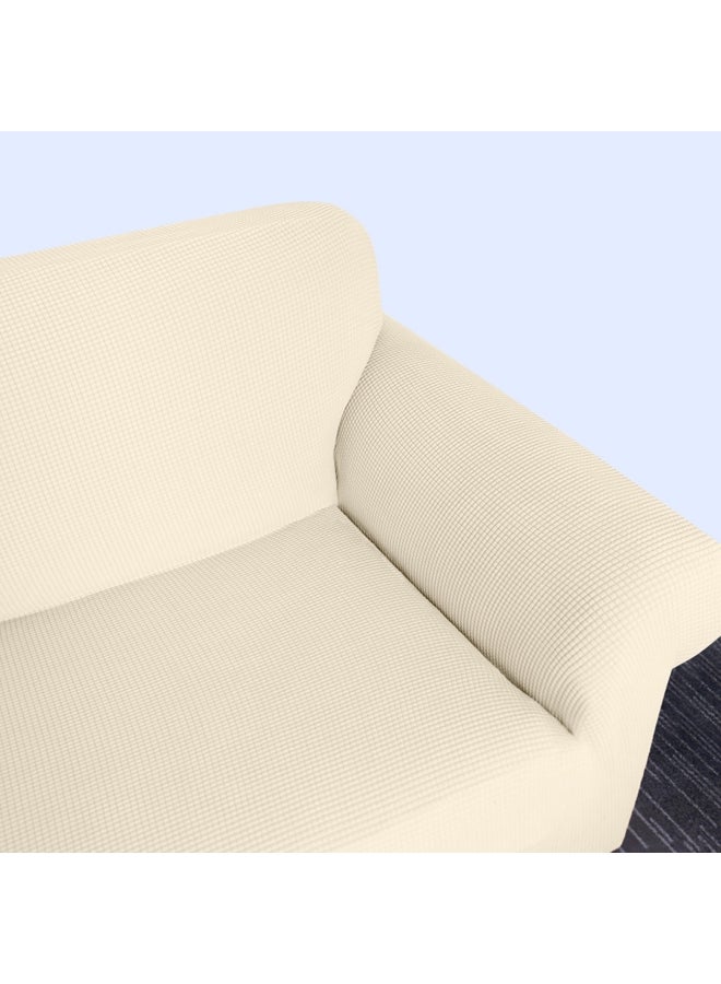 Single Seat Sofa Cover Beige