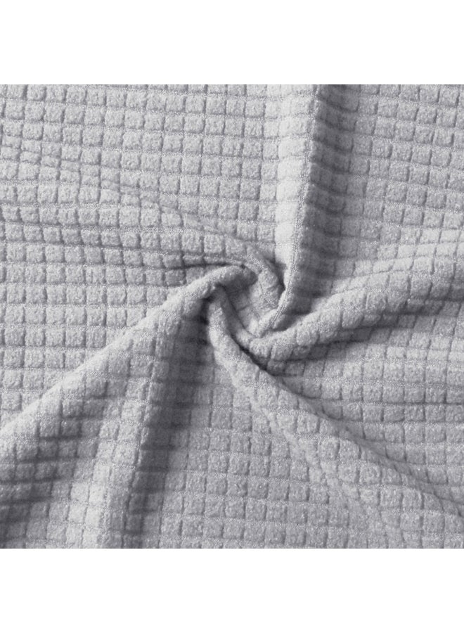 Decdeal - Single Seat Sofa Cover Grey - Image 1