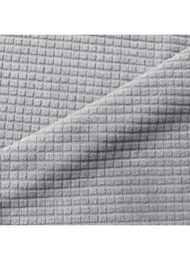 Decdeal - Single Seat Sofa Cover Grey - Image 1