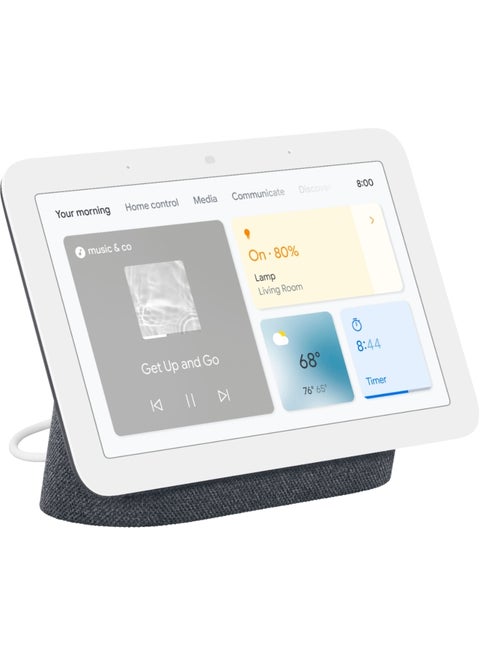 Nest Hub With Smart Display - 2nd Generation Charcoal