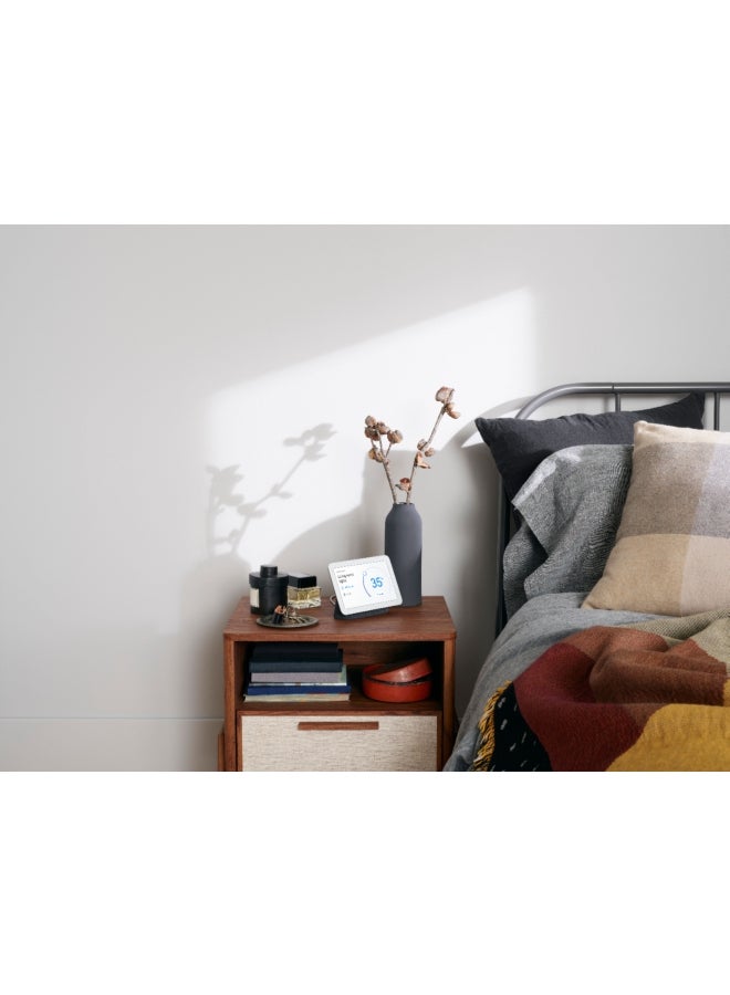 Google - Nest Hub With Smart Display - 2nd Generation Charcoal - Image 1