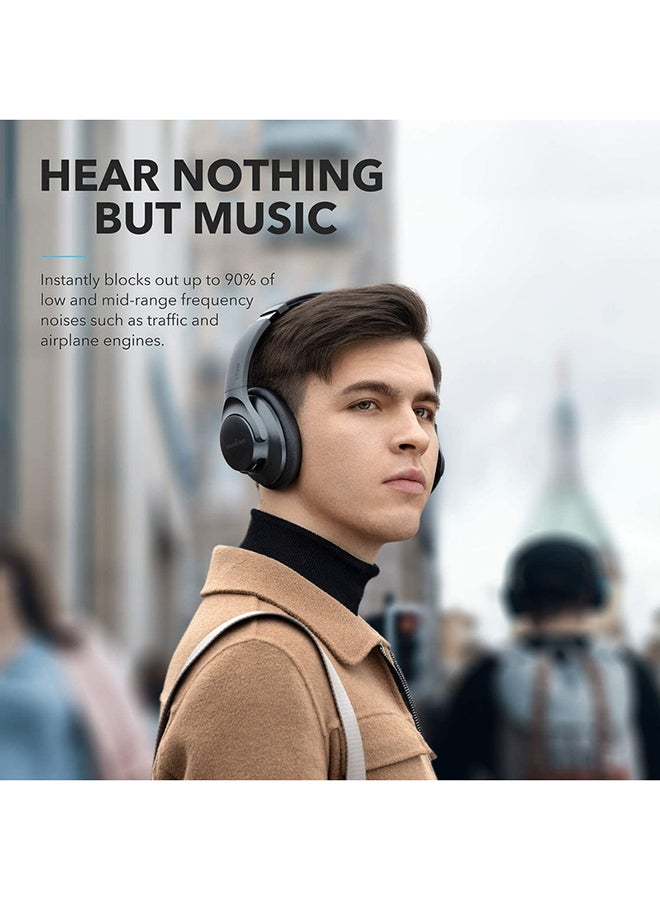 Soundcore - Life Q20 Over Ear Bluetooth Headphones Black - Image 1