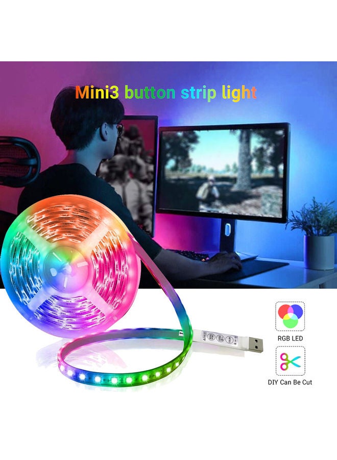 Generic - Self-Adhesive LED Strip Light Multicolour 2meter - Image 1