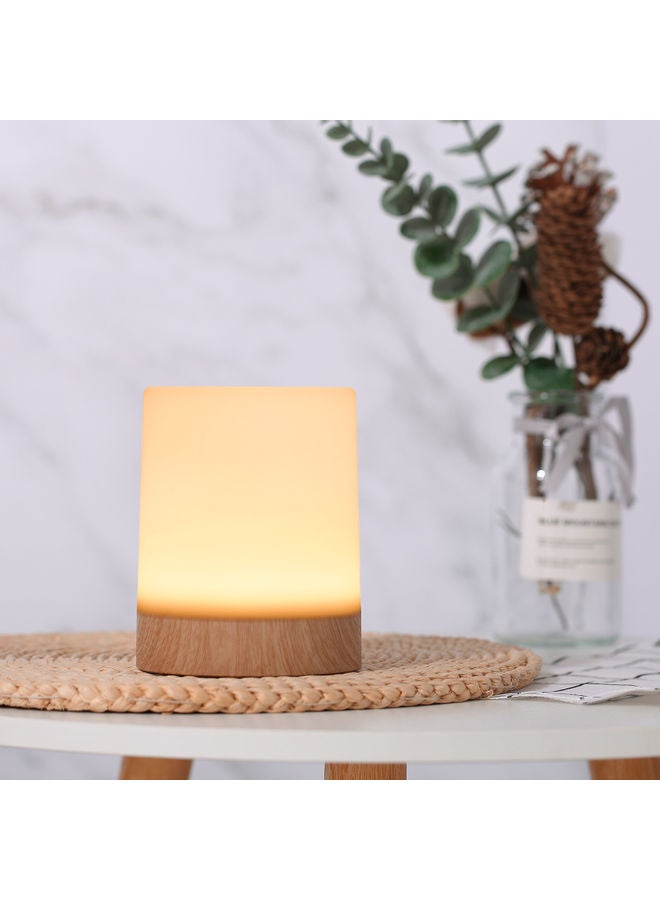 Colour Changing Dimmable Table Lamp With Remote Control Multicolour