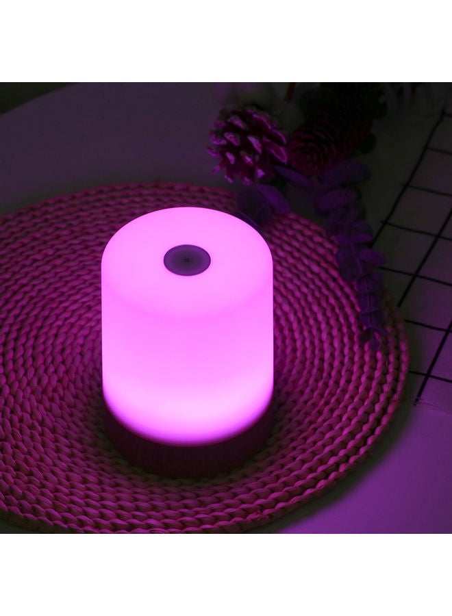 Colour Changing Dimmable Table Lamp With Remote Control Multicolour
