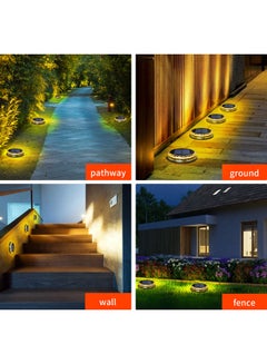 Generic LED Solar Deck Light Warm Yellow  - Image 3
