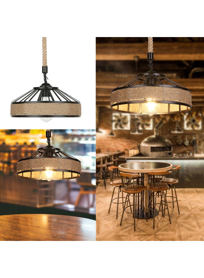 مصباح سقف بتصميم كلاسيكي ومزين بحبل أبيض دافئ - Image 5