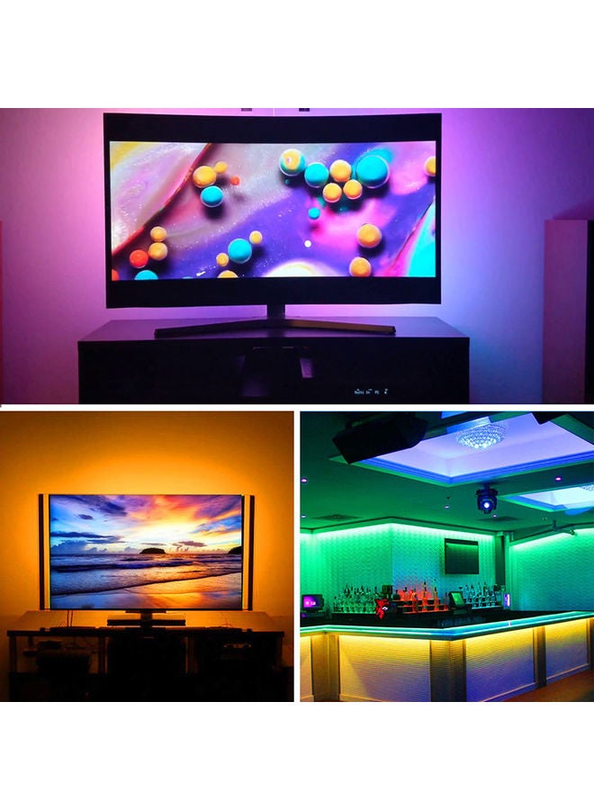 Generic - Self-Adhesive 54-LED Strip Light Multicolour 3meter - Image 1